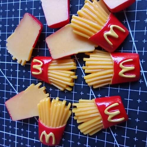 1pcs/lot resin flat back potato chip 29mm Cabochons Jewelry Fit Mobile Phone Hairpin Headwear DIY Accessories B105-9