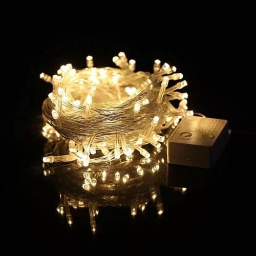 220-240V Warm White Christmas Light Decoration Outdoor String Fairy Lights Wedding Party Xmas LED Waterproof 10M 30M 50M 100M