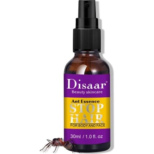 30ml Ant Oil Anti-Hair Spray Painless Mildly Moisturize Shrink Pores Whole Body Hair Removal Body Care For Men Women