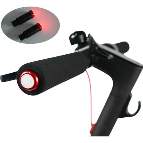 45mm Electric Scooter Handlebar Extension Grip With Lamp Sponge Handlebar Extender For Xiaomi M365/pro #WW