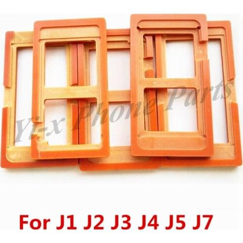 6PCS/lot Glue Mould LCD Screen Glass Mold Holder For SAMSUNG Galaxy J1 J2 J3 J4 J5 J7