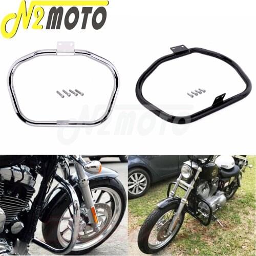 Motorcycle Chrome Engine Guard Crash Bar for Harley Sportster 883 1200 2004-Up