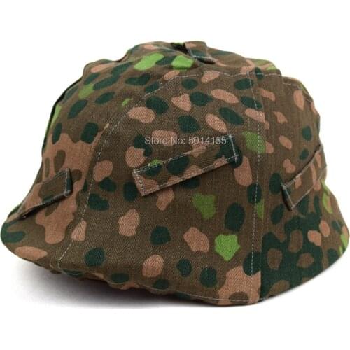 WWII German DOT 44 Helmet Cover Camo