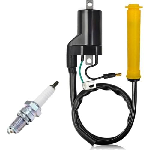 Ignition Coil & Spark Plug for Honda Sportrax 400 TRX400EX XR400R 1996-2006 30500-HN1-003