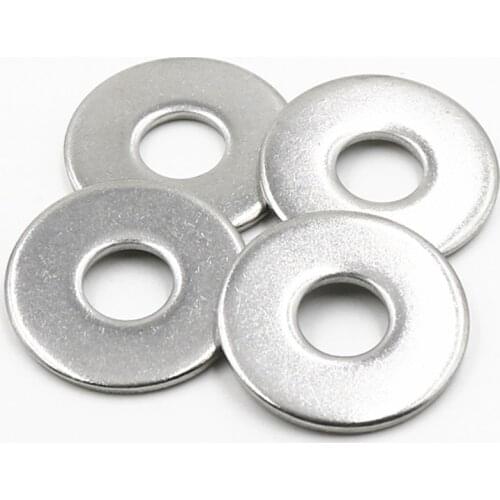 M1.6 M2 M2.5 M3 M3.5 M4 M5 M6 M8 M10 M12 M14 M16 M18 M20 304 Stainless Steel Flat Washer Plain Washer Flat Gasket