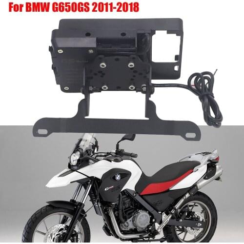 GPS Smart Phone Navigation Mount Mounting Bracket Adapter Holder For BMW G650GS G650 GS 2011-2018