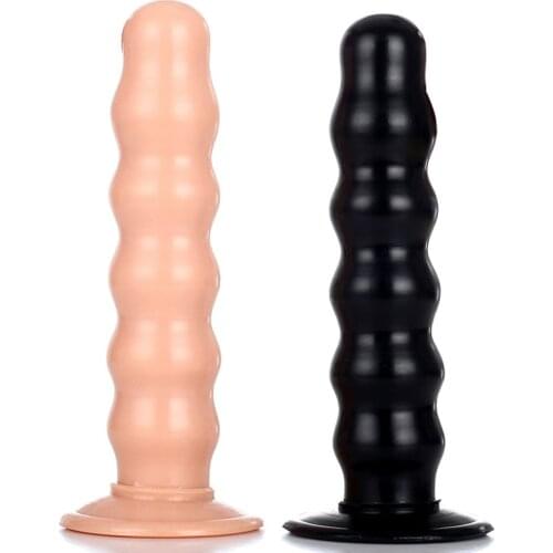Newest pull beads anal dildo big sucker anal plug buttplug massage can strap on sex toys for man/women g spot dilator anal toy