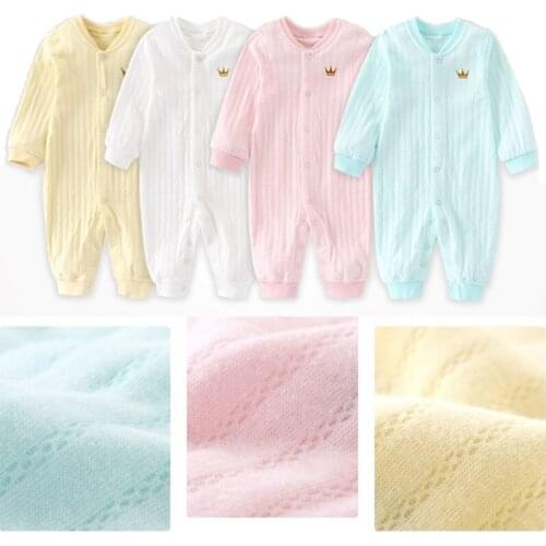 New-born baby clothing long-sleeved jumpsuit for new-born baby girl clothing for boy long-sleeved onesie