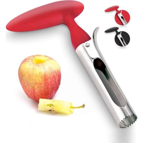 Stainless Steel Apple Core Cutter Multifunction Core-Pulling Maker Vegetable Fruit Core Remover Pear Core Removed Kitchen Gadget