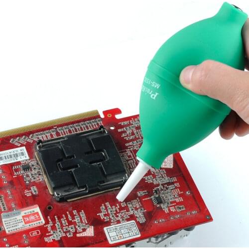 MS-153C PVC Dust Blowing Ball Air Blower Blowing Ball Pump For Camera Lens Filter EMOS Computer CCD LCD Screen