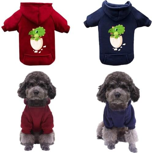 Dog Hoodies Pet Clothes for Small Dogs Puppy Coat Jackets Sweatshirt for Chihuahua Doggie Cat Costume Fluff Pet Outfits