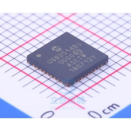 1 PCS/LOTE USB2514B-I/M2 USB2514B-I USB2514 USB2514BI SQFN-36 Brand new and original