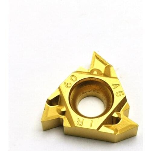 10PCS carbide inserts MMT16IR AG60-S US735 Thread Turning tool cutting tool Lathe Tools CNC tool 16IRAG60 turning insert