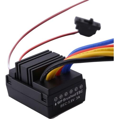 880 Dual Brushed Waterproof 80A Brush Motor ESC Electronic Speed Controller for 1/8 Crawler Model Car Truck Boat