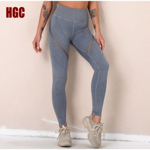 Seamless Yoga Pants Womens Running Sports Tights High Elastic Sweatpants High Waist Butt Lifting Hollow Active Fitness Pants