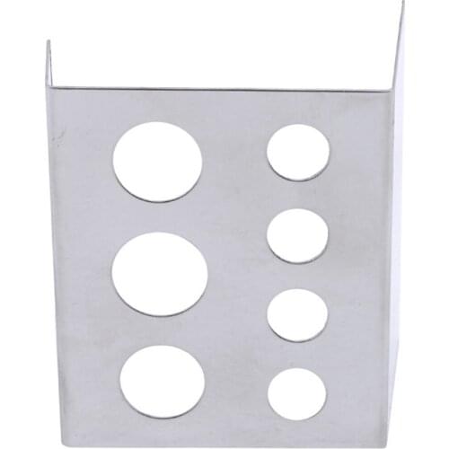 7 Holes Tattoo Pigment Holder Tattoo Pigment Ink Cap Cup Holder Rack Stand Color Shelf Potable Beauty Equipment Accessories