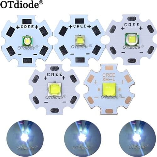 10W XML2 T6 Lights Full Power LED 3V 3535 5050 1-3W 8W 10W 18W For LED Spotlight Lamp Bead White Torch