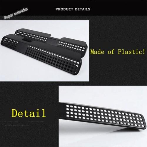 Lapetus Seat Below Air Conditioning AC Vent Outlet Cover Trim Fit For Audi A4 B9 Avant / Allroad Quattro 2016 - 2020 Accessories