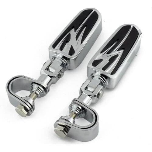 Motorcycle Footrests Clamp Highway O-Ring Pegs Foot Pegs Engine Guard Crash Bar For Honda GoldWing GL1800 VT750 Shadow