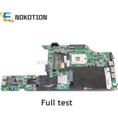 NOKOTION Laptop Motherboard For Lenovo ThinkPad L420 04W0378 DAGC9EMB8E0 Mainboard HM65 UMA HD DDR3 full test