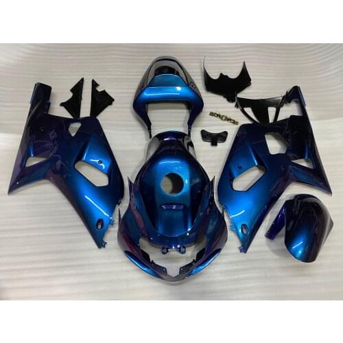 Fit for Suzuki GSXR 600 750 2000-2003 Motorcycle Injection ABS Plastic Bodywork Fairing Kit Set