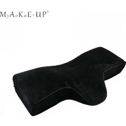 Professional Pillow for Eyelash Extension Neck Support Cushion Eyelash Soft Grafting Memory Pillow Eyelash Extension Makeup Tool