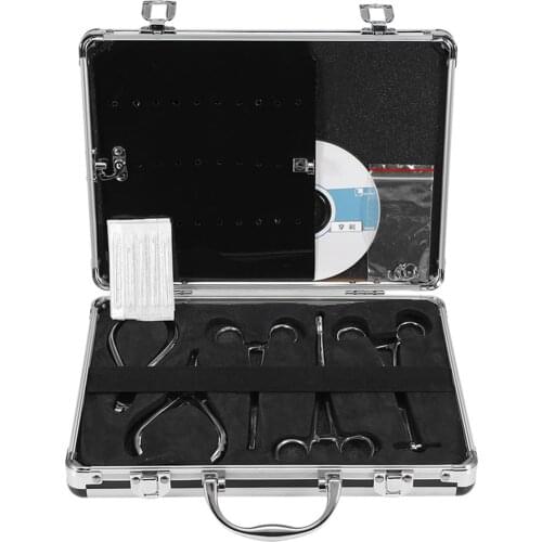 Pro Body Piercing Tattoo Tool Kit For Navel Ear Tongue Tattoo Machine Equipment Piercing Jewelry Pliers Needles Microblading Pen