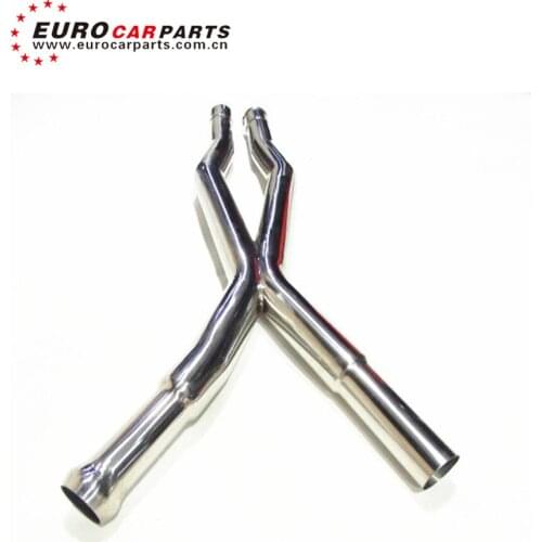 S class w221 S500 stainless steel x-pipe center muffler for S500 exhaust pipe