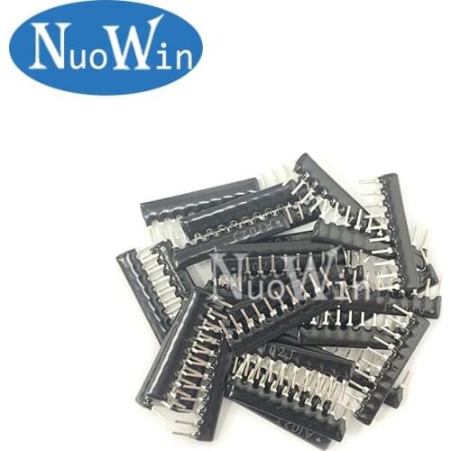 200pcs DIP exclusion Network Resistor array 10pin 1K 2.2K 3.3K 4.7K 5.1K 10K 47K 100K ohm