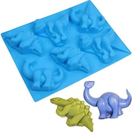 Dinosaur Shape Silicone Baking Cake Mold Candle Mold 3d Soap
