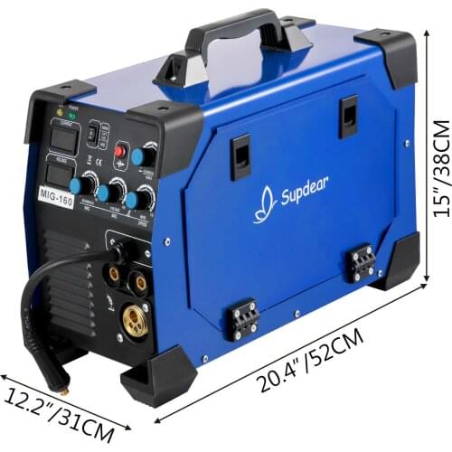 3 in 1 200A Welding machine MIG MIG MMA TIG IGBT Welding Machine Inverter Welder With LCD display