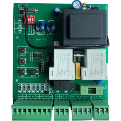 Universal version Sliding gate opener pcb circuit board controller AC Placa para Puertas Correderas Placa de control