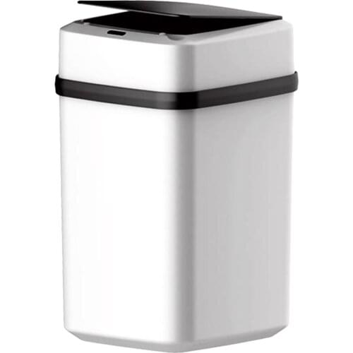 12L Smart Induction Trash Can Smart Sensor Small Automatic Trash Bin Home intelligent Electric garbage for Bedroom Bathroom