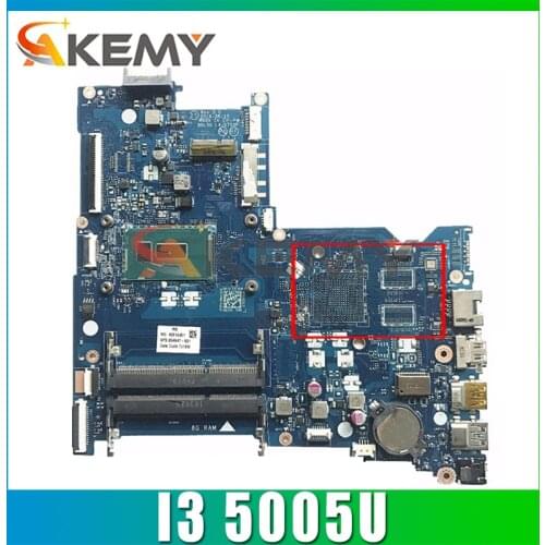 Akemy 854941-601 For HP 15-AY 15-AC Notebook Laptop Motherboard MainBoard BDL50 LA-D703P I3 5005U Test Ok Fast Ship