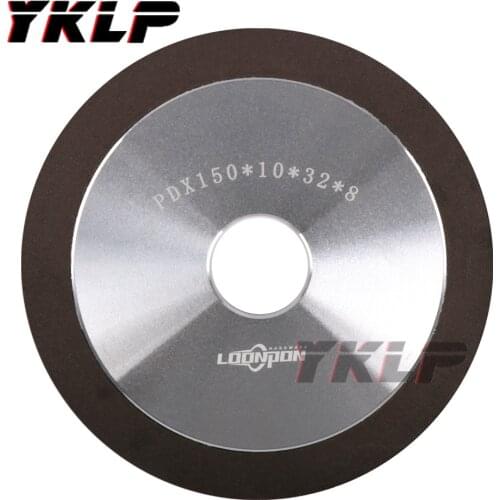 150mm Diamond Grinding Wheel 150Grit Cutting Disc Resin Bond Grinder For Tungsten Steel Milling Cutter Sharpener