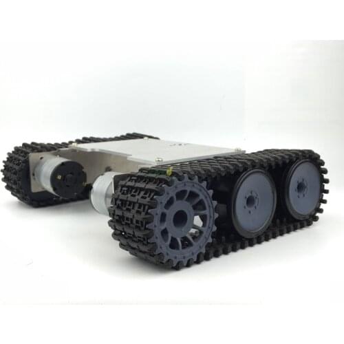 Aluminium alloy Robot car chassis tank chassis track chassis robotic parts Smart car