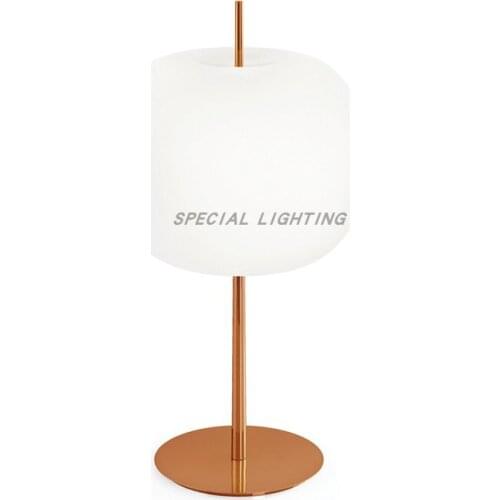 Nordic style decorative table lamp postmodern study reading eye protection bedroom bedside apple glass table lamp