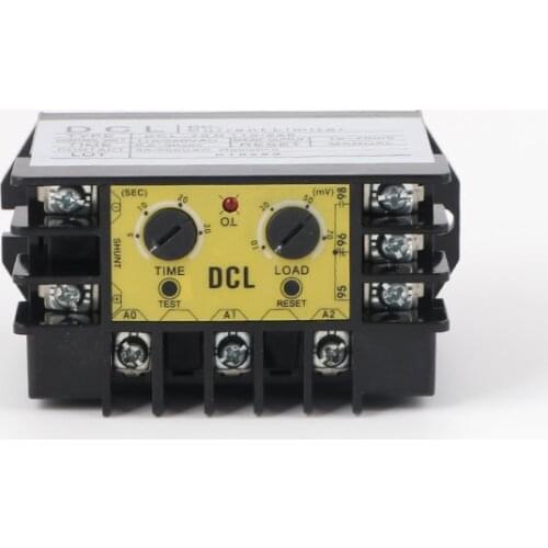 Electronic DCL DC Over Current Under Current Thermal Overload Relay with Time Setting Motor Protector EOCR