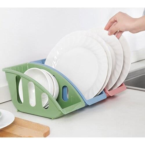 Kitchen Dish Plate Organizer Bowl Plate Cupboard Storage Holder Drying Rack Shelf Home Kitchen Sink Dish Frame