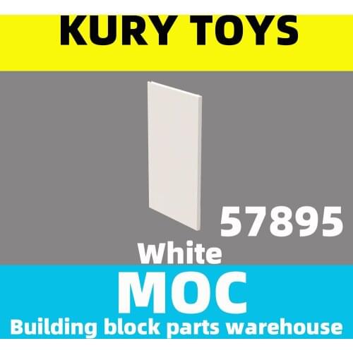 Kury Toys DIY MOC For 57895 Building block parts For Glass for Window 1 x 4 x 6 For Door-Window