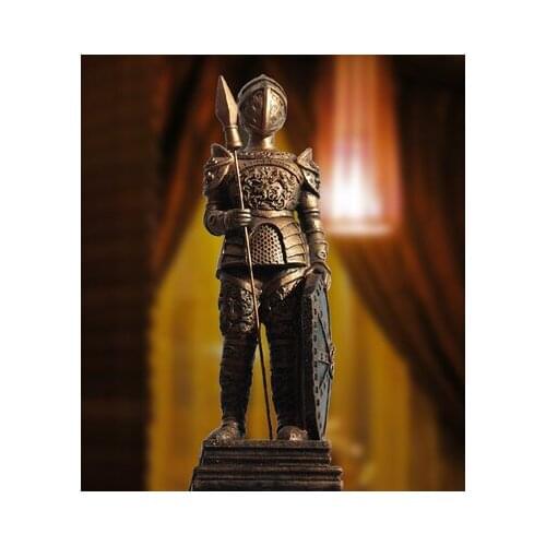 Warrior armor model back to ancient Rome armour Warriors is European creative nostalgia statue Retro decoration