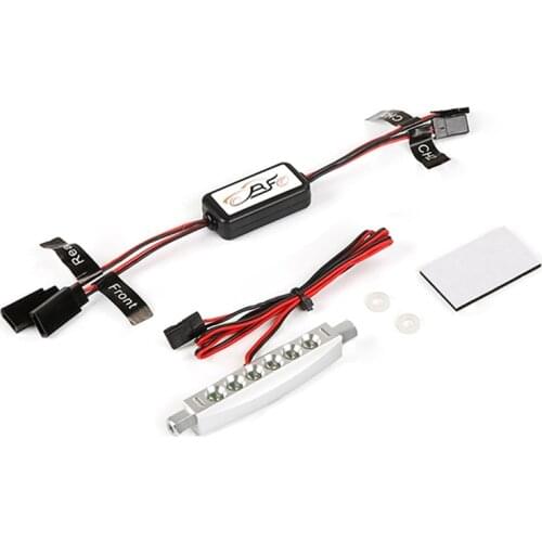 New Metal LED Taillight Light Lamp & Car Light Controller for 1/5 HPI ROVAN ROFUN KM BAJA 5B Buggy Rc Parts