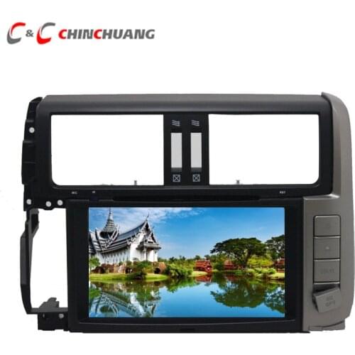 Updated !4G RAM Octa Core Android 8.0 Car DVD Player for Toyota Prado 150 Land Cruiser 2010-2013 with GPS Radio WiFi Mirror Link