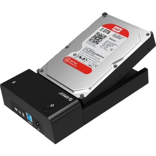 Orico 6518us3 Mobile hard disk box usb3.0 hard disk box 3.5 / 2.5 inch serial SATA hard drive base Support 8TB