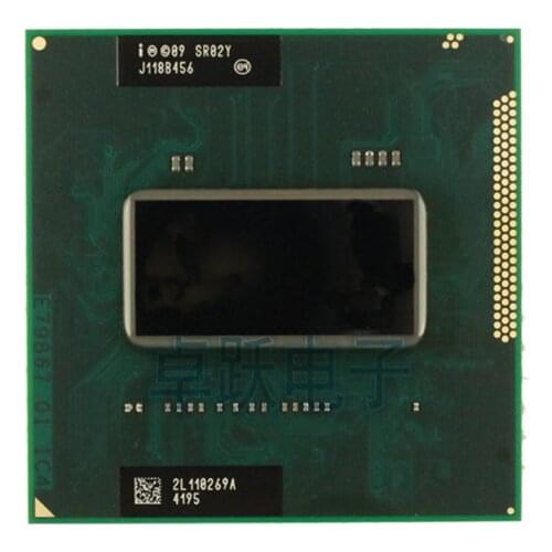 Original intel New official version of the original PGA I7 2630QM I7-2630QM 2.0-2.9G/6M SR02Y CPU FCPGA988