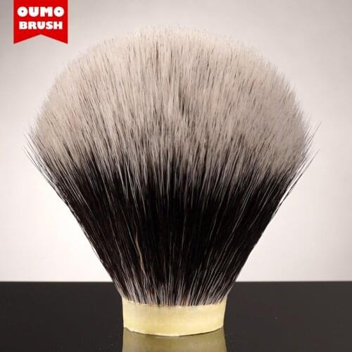 OUMO BRUSH-Imitate finest two band synthetic hair knot shaving brush knot
