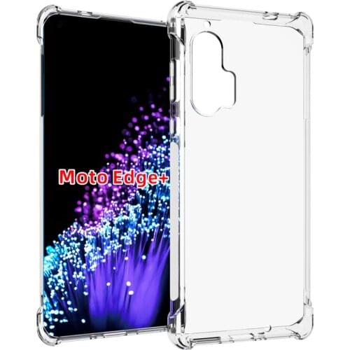 Crystal Clear Anti-slip Anti-Scratch Shockproof Durable Flexible TPU soft Case Cover for Moto edge
