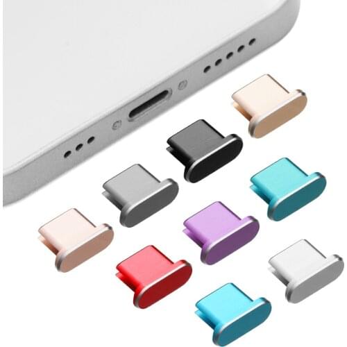 Type-C Charger Port Dust Plug USB C Charging Cable Interface Protector for Samsung Galaxy S21 S20 Huawei P40 Xiaomi 11/10
