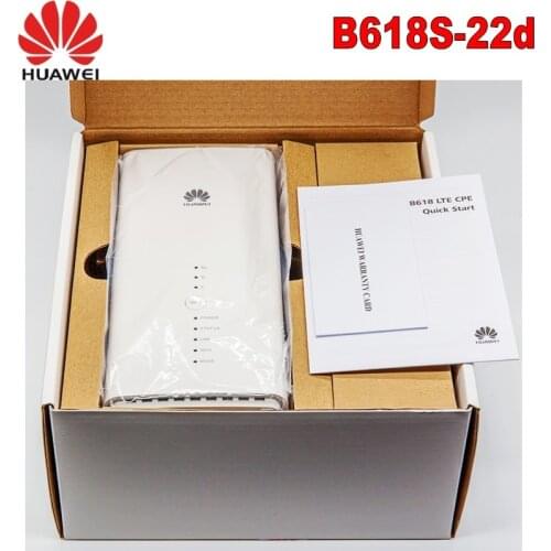 Unlocked Huawei 4G LTE Router B618 B618s-22d 4G 300Mbps Mobile WiFi Router 4G Router with Sim Card slot PK B525,E5186,B593
