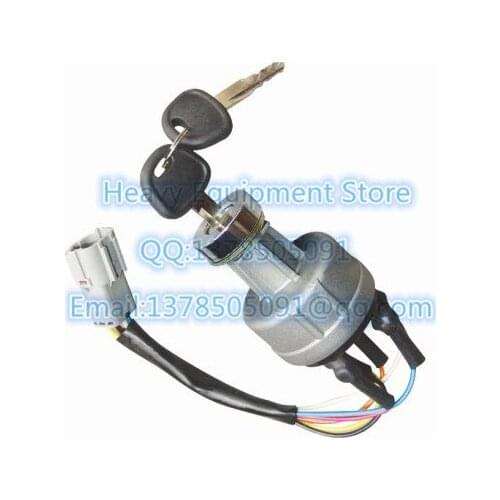 Ignition Starter Switch 21E610430 21E6-10430 For Hyundai Crawler Wheel Excavator R160LC-3 R95W-3 R200 R210 R220